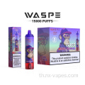 WASPE 15000 พัฟราคา VAPE ที่ใช้แล้วทิ้ง